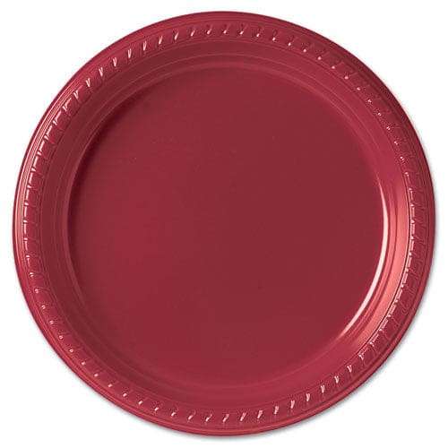SOLO Party Plastic Plates 10.25 Dia Black 500/carton - Food Service - SOLO®