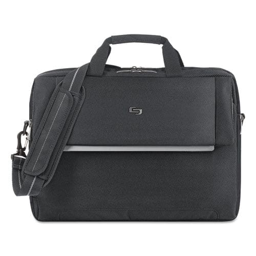 Solo Urban Briefcase Fits Devices Up To 17.3 Polyester 16.5 X 3 X 11 Black - School Supplies - Solo