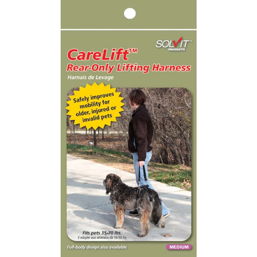 Solvit Products CareLift Dog Harness Rear Only Brown Medium - Pet Supplies - Solvit