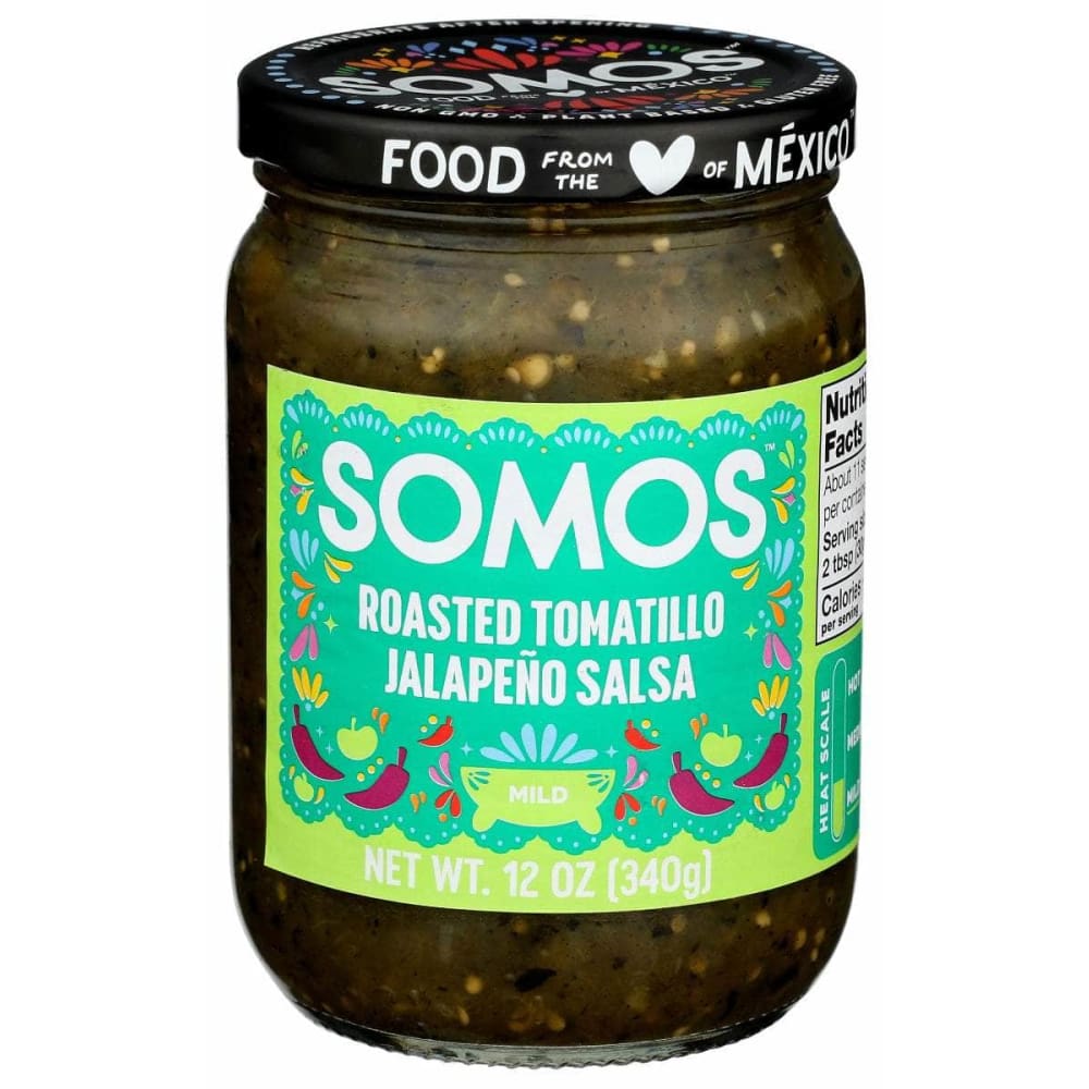 SOMOS Grocery > Salsas SOMOS: Roasted Tomatillo Jalapeno Salsa, 12 oz