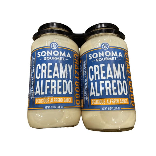 Sonoma Sonoma Gourmet Creamy Alfredo Pasta Sauce, 2 x 24.5 oz.
