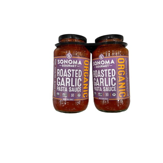 Sonoma Organic Gourmet Roasted Garlic Sauce 2 x 25 oz. - Sonoma