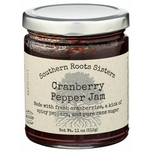 SOUTHERN ROOTS SISTERS Southern Roots Sisters Jam Cranberry Pepper, 11 Oz