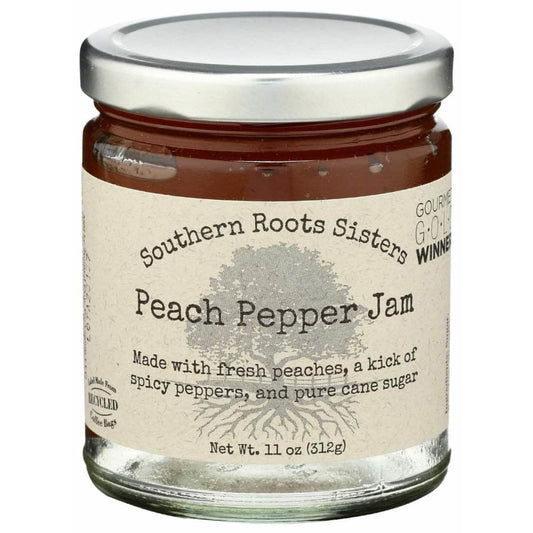 SOUTHERN ROOTS SISTERS Southern Roots Sisters Jam Peach Pepper, 11 Oz