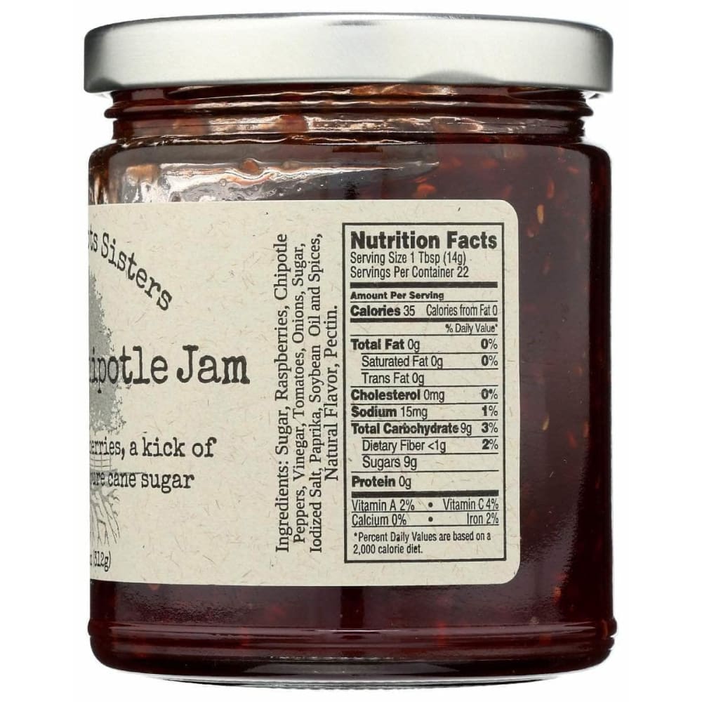 SOUTHERN ROOTS SISTERS Southern Roots Sisters Jam Raspberry Chipotle, 11 Oz
