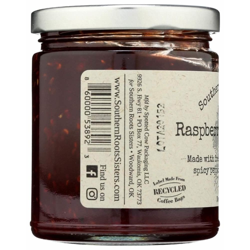 SOUTHERN ROOTS SISTERS Southern Roots Sisters Jam Raspberry Chipotle, 11 Oz