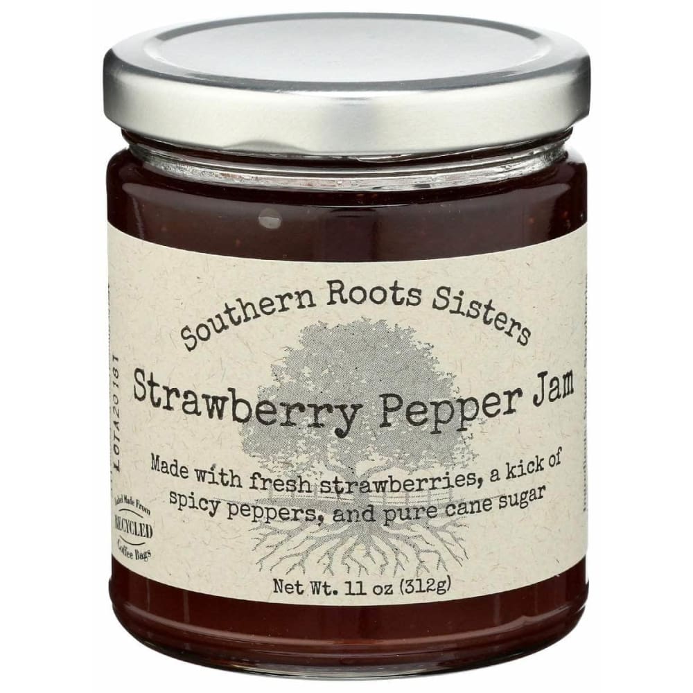 SOUTHERN ROOTS SISTERS Southern Roots Sisters Jam Strawberry Pepper, 11 Oz