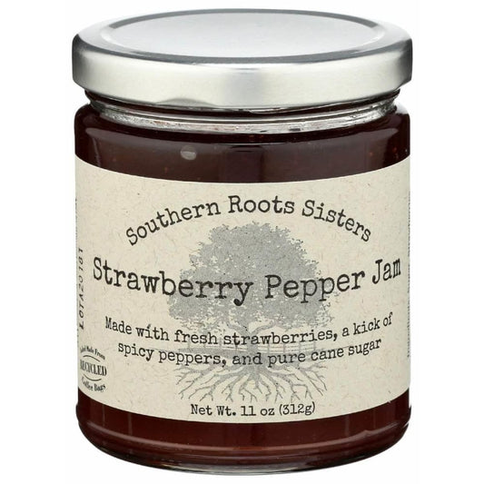 SOUTHERN ROOTS SISTERS Southern Roots Sisters Jam Strawberry Pepper, 11 Oz