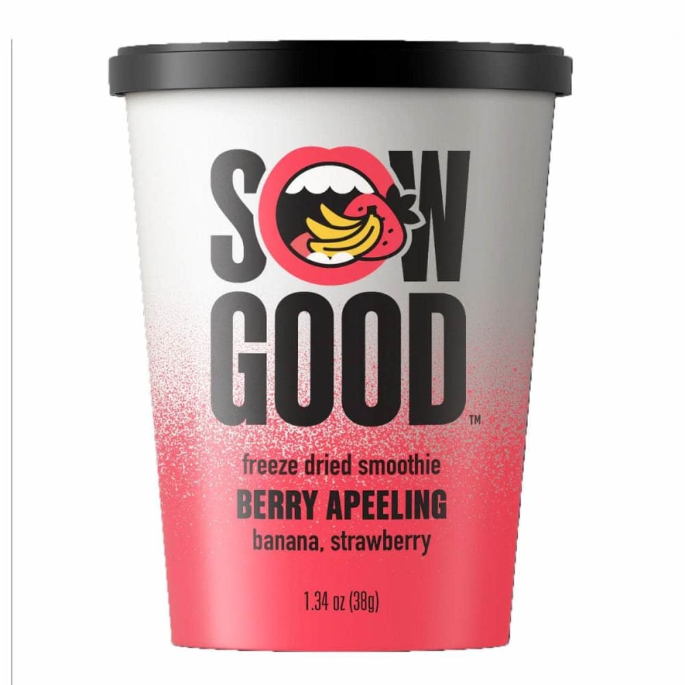 Sow Good Grocery > Beverages SOW GOOD: Freeze Dried Strawberry & Banana Smoothie, 1.34 oz