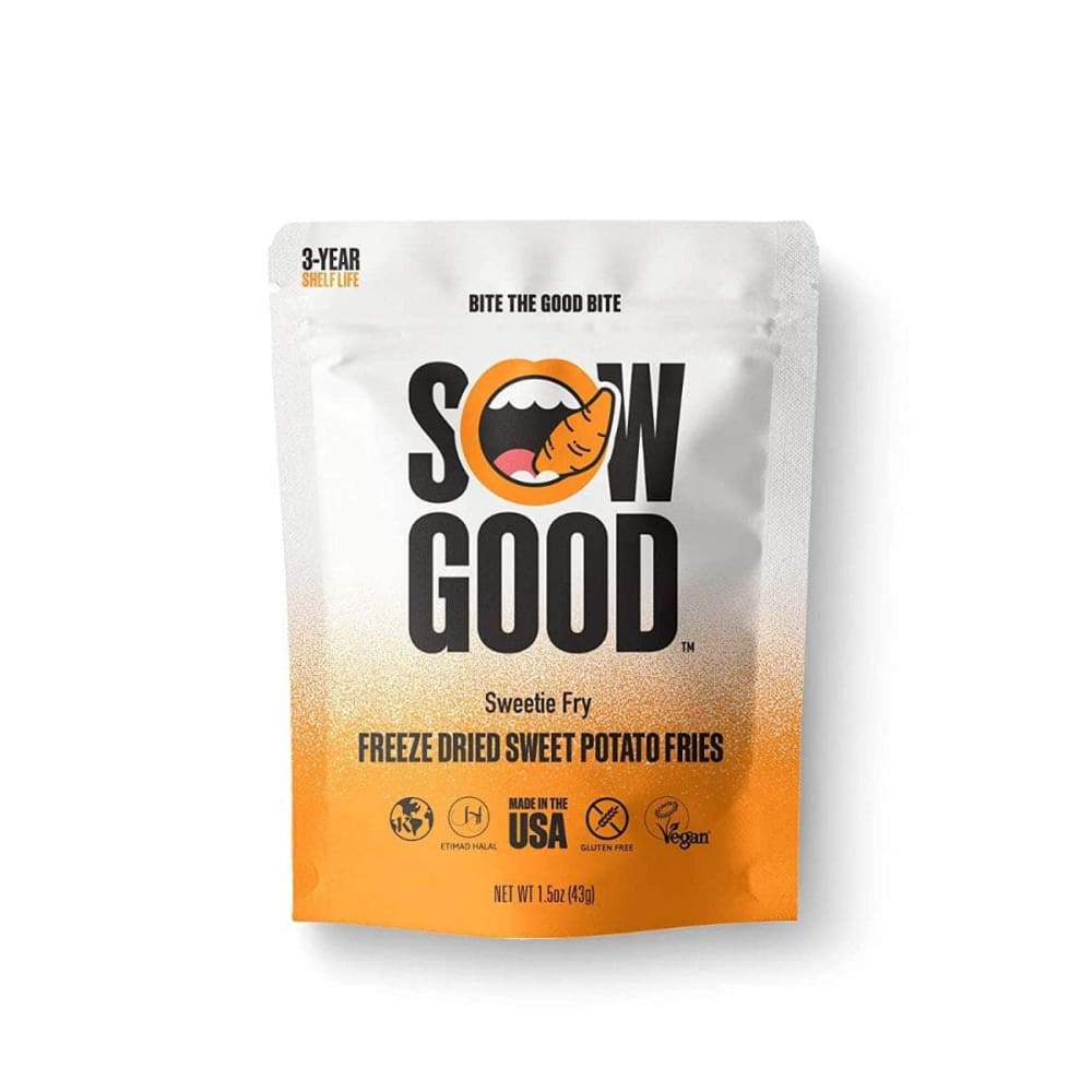 Sow Good Grocery > Snacks SOW GOOD: Freeze Dried Sweet Potato Fries, 1.5 oz