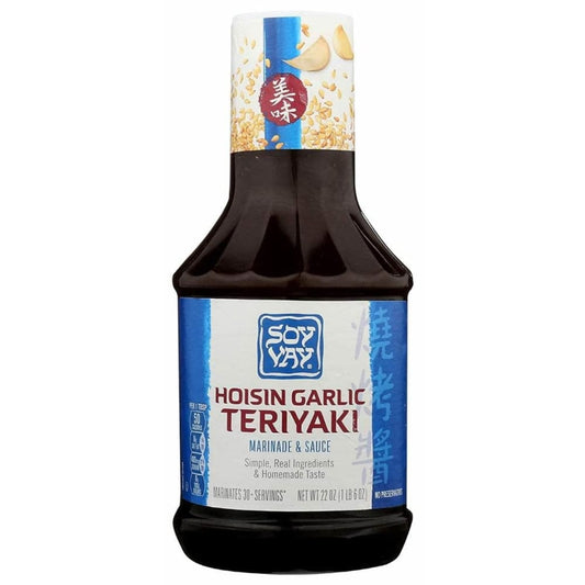 SOY VAY Soy Vay Hoisin Garlic Teriyaki Marinade & Sauce, 22 Oz