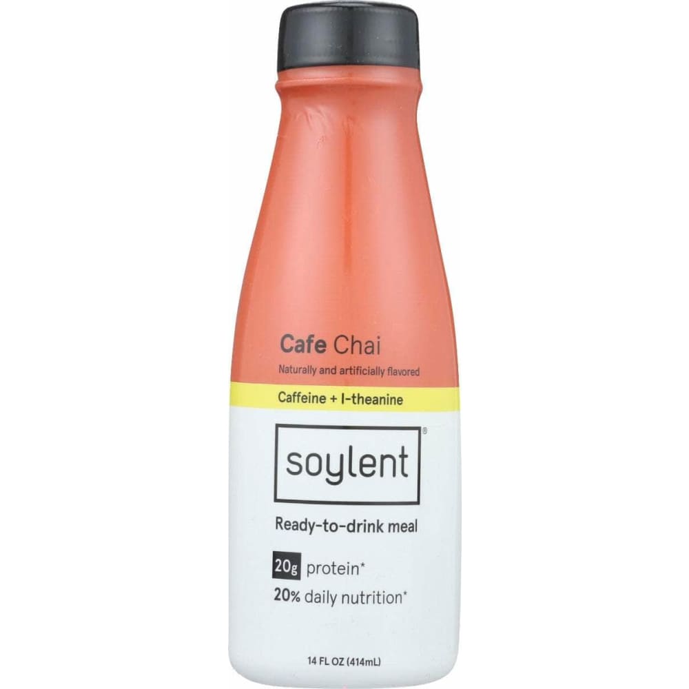 SOYLENT Grocery > Nutritional Bars, Drinks, and Shakes SOYLENT: Cafe Chai Protein Shake, 14 fo