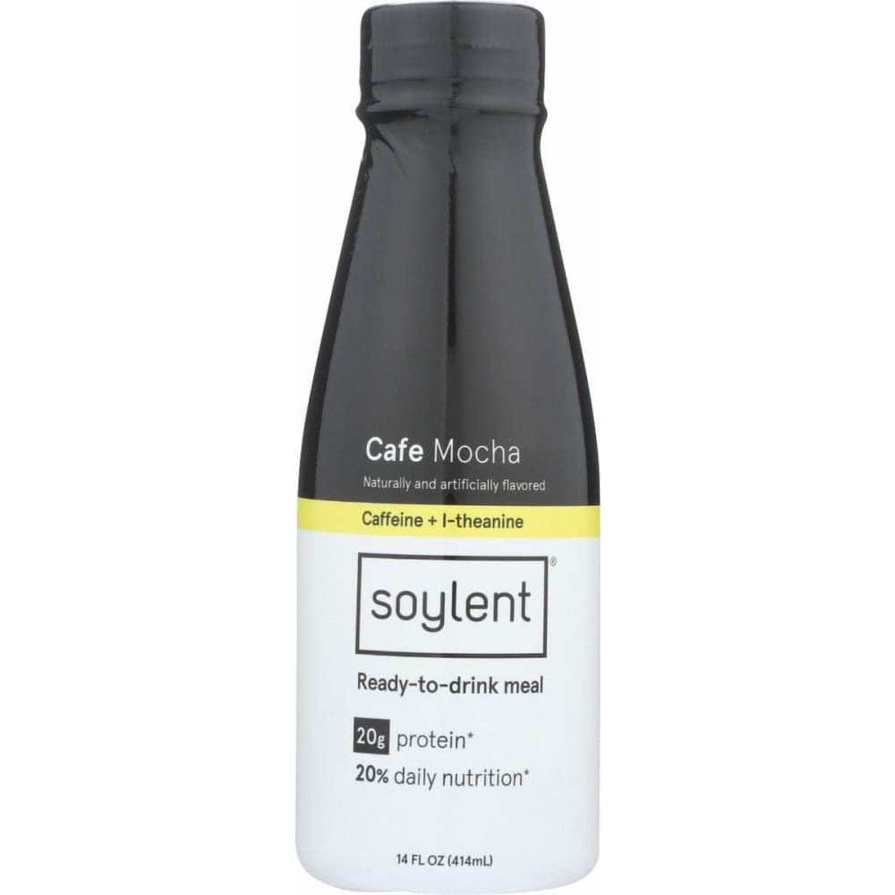 SOYLENT Grocery > Nutritional Bars, Drinks, and Shakes SOYLENT: Cafe Mocha Meal Replacement Shake, 14 fo