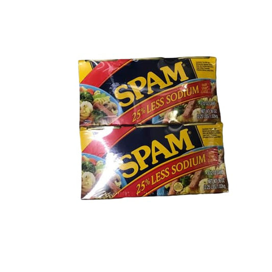 Spam 25% Less Salt, 6 x 12 oz - ShelHealth.Com