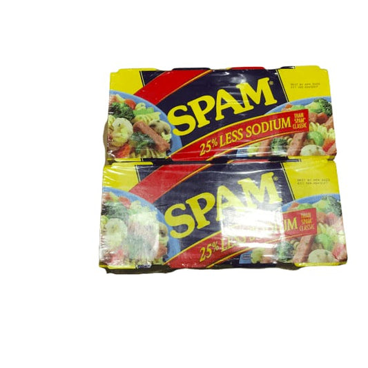 Spam Less Salt Cans - 12 oz - 8 pk - ShelHealth.Com