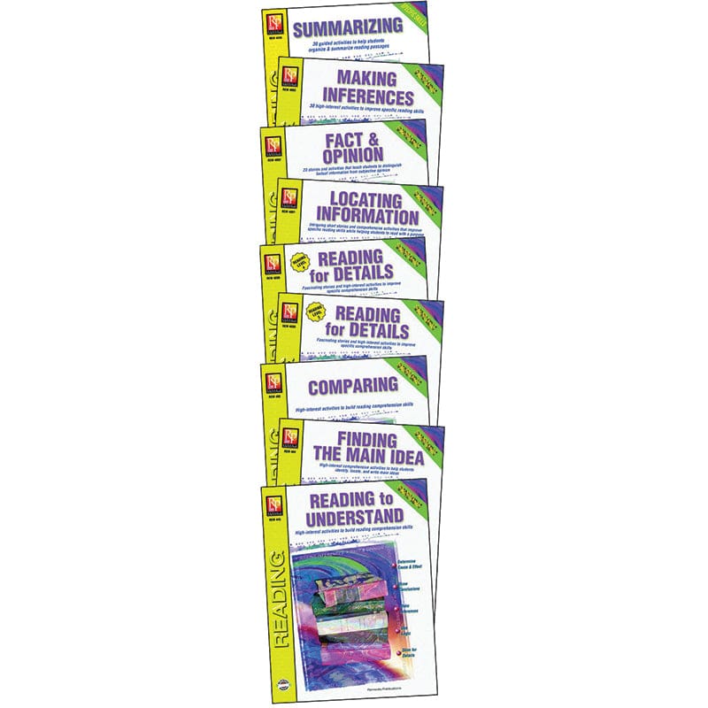 Specific Reading Skills Set Of 9 Books - Reading Skills - Remedia Publications