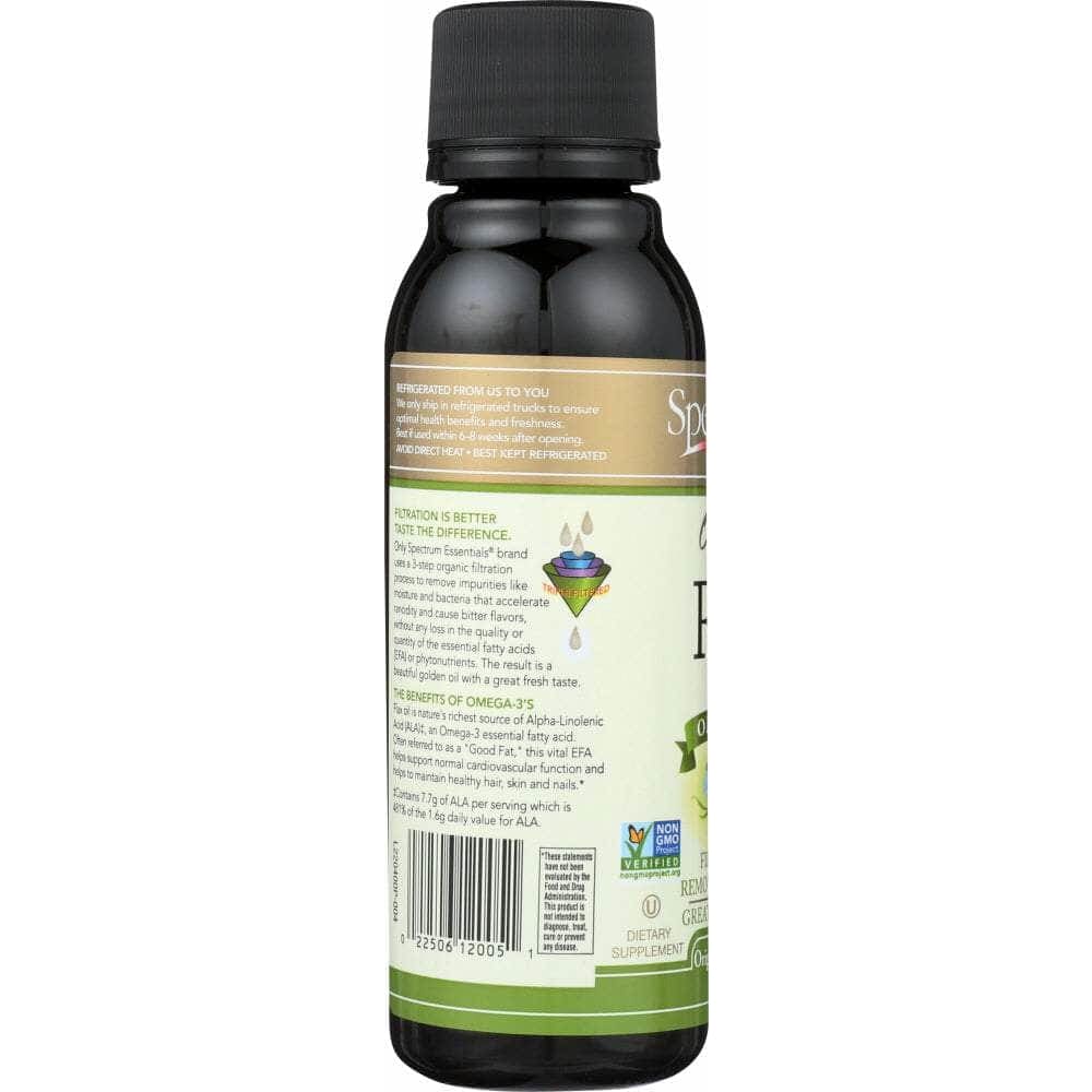 Spectrum Organic Products Spectrum Essential Organic Flax Oil Omega-3, 8 oz