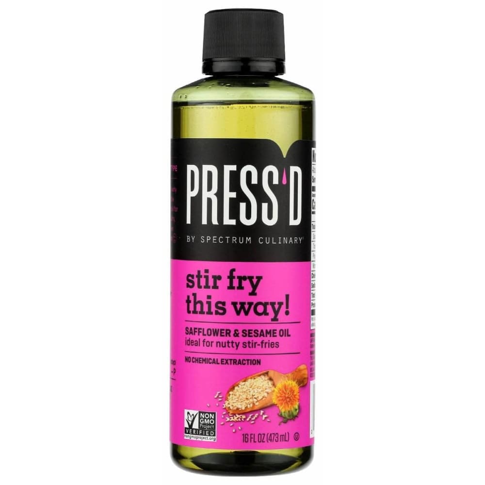 SPECTRUM NATURALS Spectrum Naturals Oil Safflower Sesame, 16 Oz