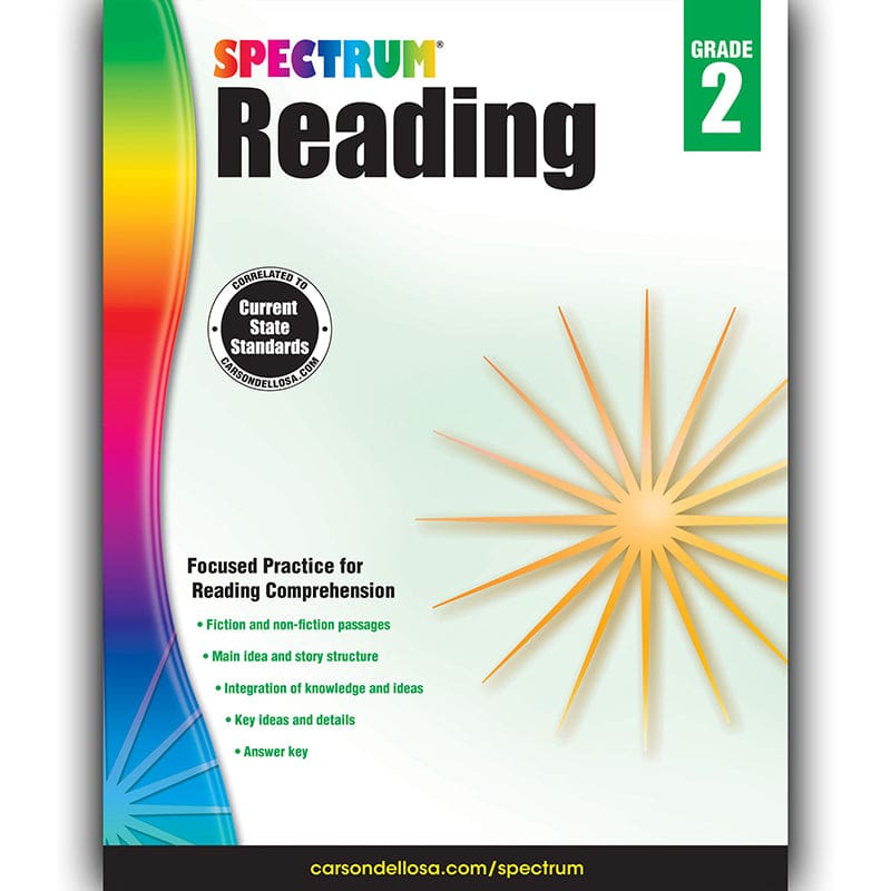 Spectrum Reading Gr 2 (Pack of 6) - Reading Skills - Carson Dellosa Education