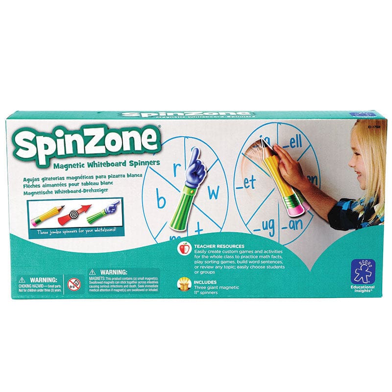Spinzone Magnetic Whiteboard Spinners - Games - Learning Resources