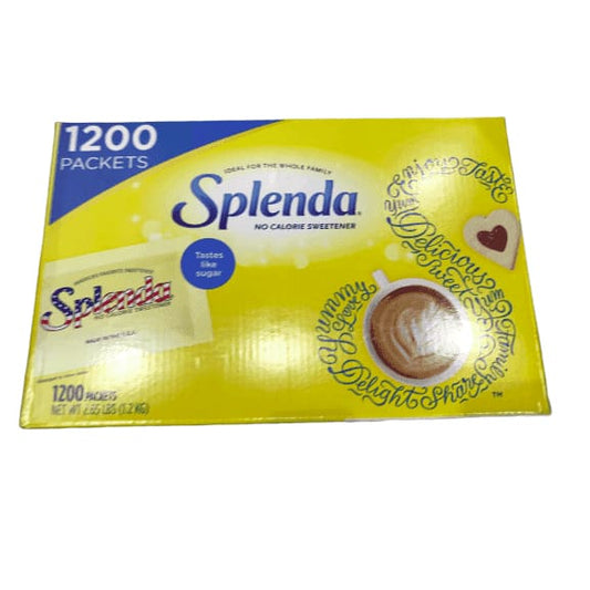 SPLENDA No Calorie Sweetener, Single-Serve Packets (1,200 Count) - ShelHealth.Com