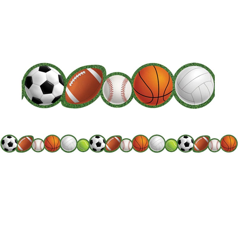 Sports Die-Cut Border Trim (Pack of 10) - Border/Trimmer - Teacher Created Resources