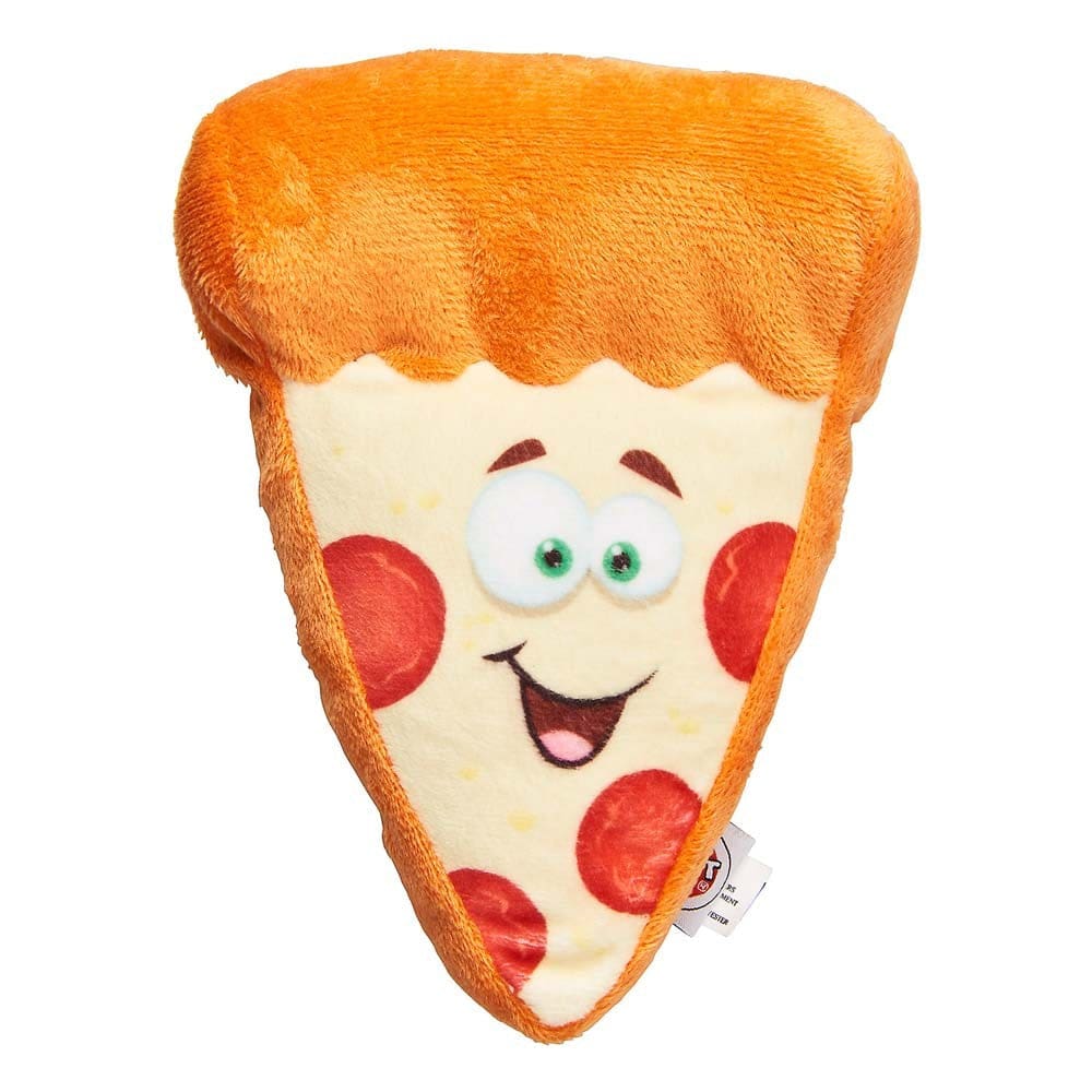 Spot Fun Food Dog Toy Pizza Multi-Color 6.5 in Medium - Pet Supplies - Spot