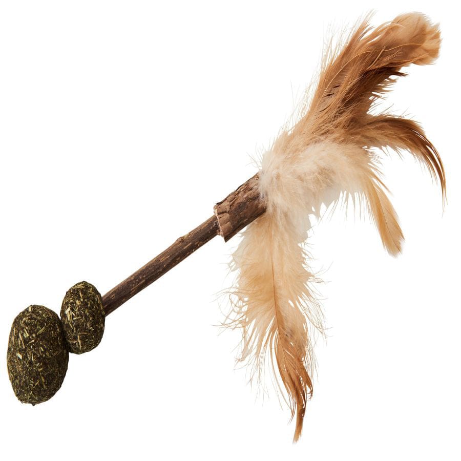 Spot Silver Vine Medium Cat Toy Assorted Tan-Brown 6in - Pet Supplies - Spot