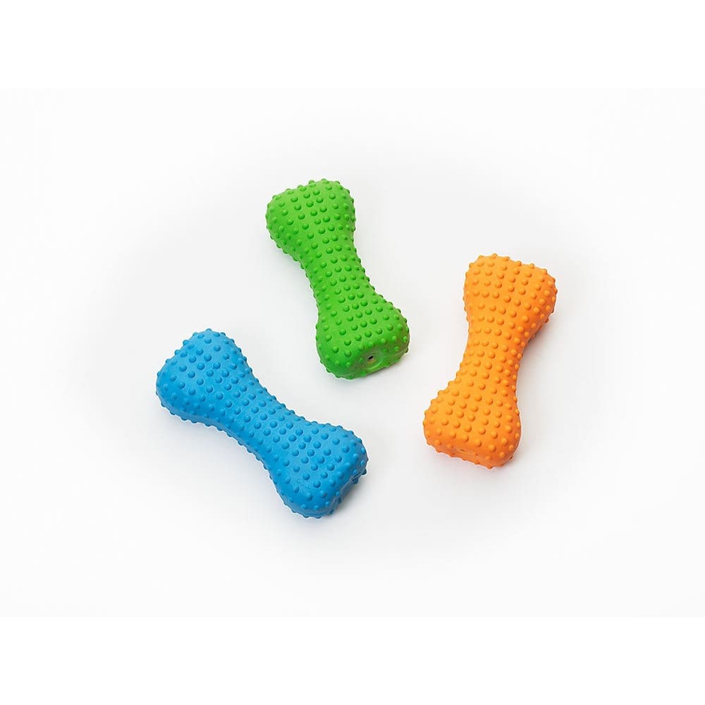 Spot Stuffed Latex Bone Dog Toy Assorted 6 in - Pet Supplies - Spot