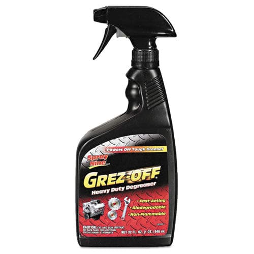 Spray Nine Grez-off Heavy-duty Degreaser 32 Oz Spray Bottle 12/carton - Janitorial & Sanitation - Spray Nine®