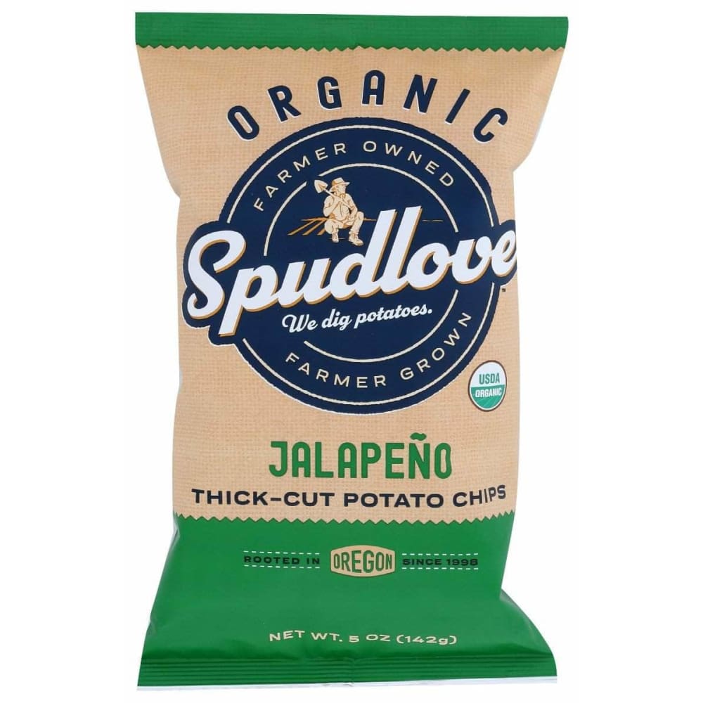 SPUDLOVE Spudlove Chips Potato Jalapeno, 5 Oz