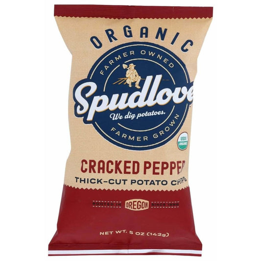 SPUDLOVE Spudlove Chips Potato Sea Slt & Bp, 5 Oz
