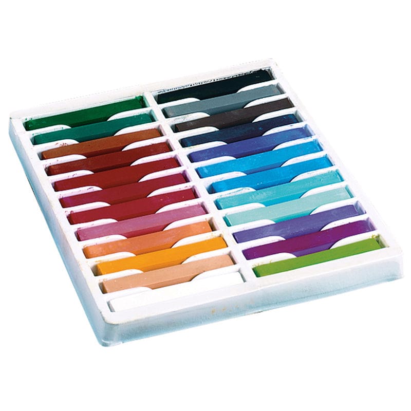 Square Artist Pastels 24 Assorted Colors (Pack of 3) - Pastels - Dixon Ticonderoga Co - Pacon