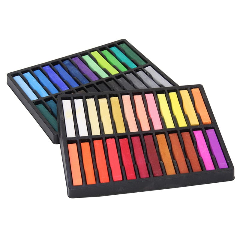 Square Artist Pastels 48 Assorted Colors (Pack of 2) - Pastels - Dixon Ticonderoga Co - Pacon