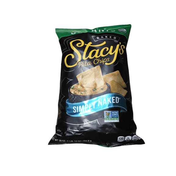 Stacy's Naked Pita Chips Natural, 28 Ounce - ShelHealth.Com