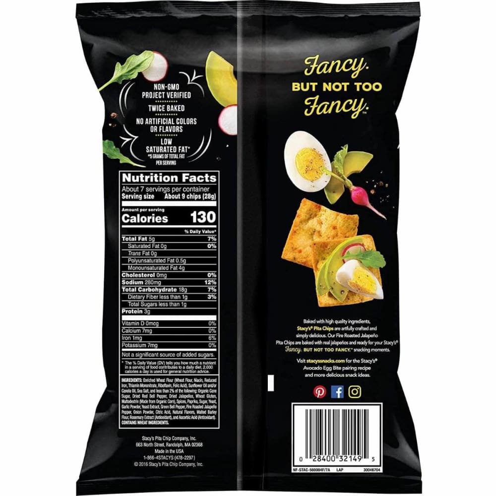 STACYS PITA CHIP Stacys Pita Chip Chip Pita Lg Fr Rstd Jlpn, 7.33 Oz