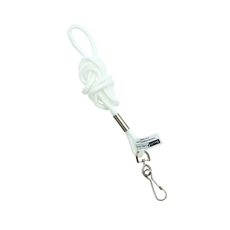 Standard Lanyard White (Pack of 12) - Whistles - Baumgartens Inc