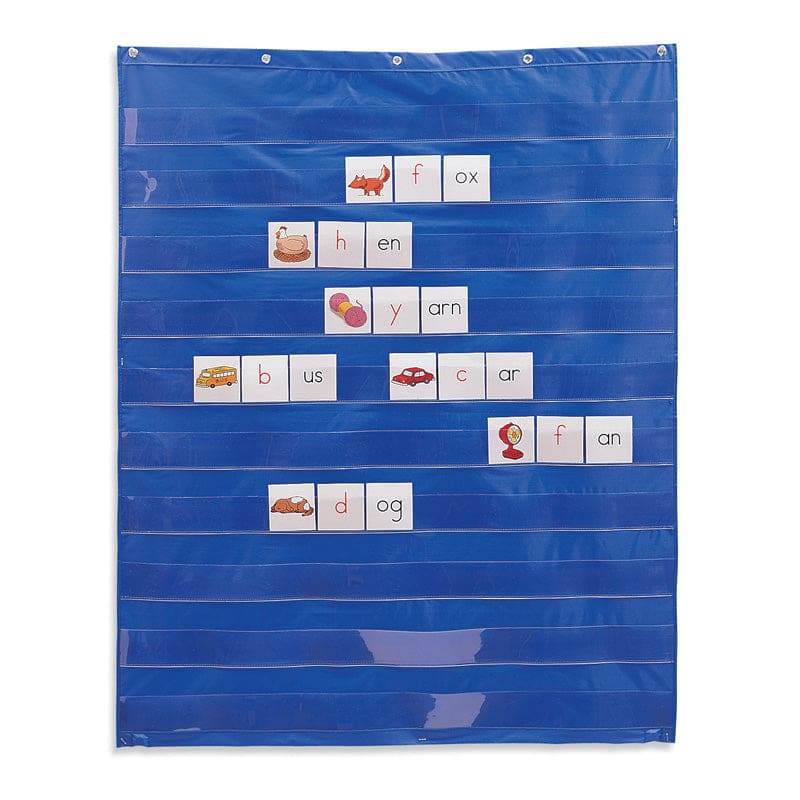 Standard Pocket Chart 33.5 X 42 (Pack of 2) - Pocket Charts - Learning Resources