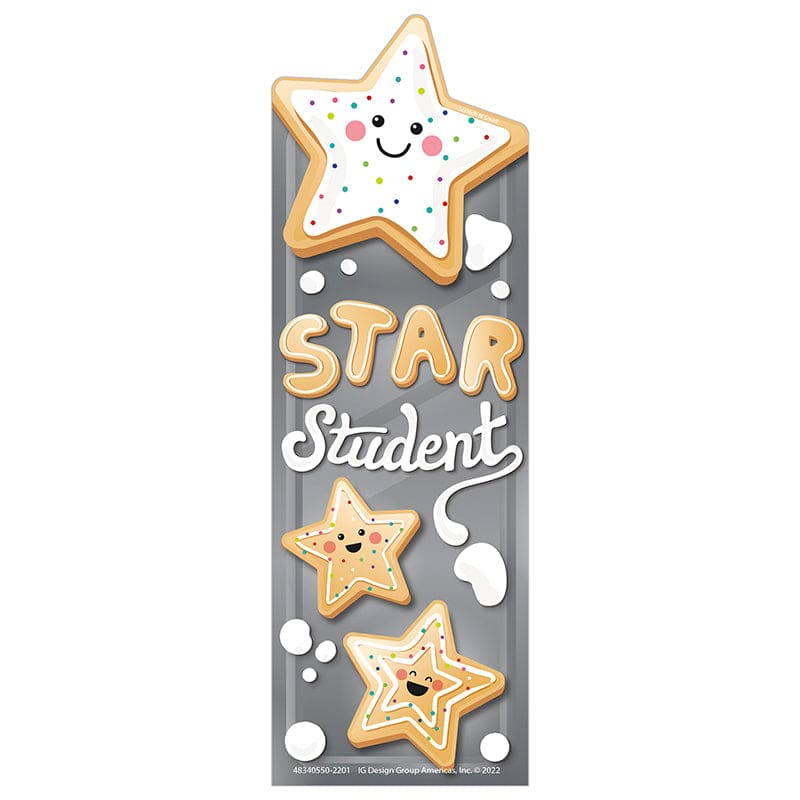 Star Sugar Cookie Scented Bookmarks (Pack of 10) - Bookmarks - Eureka