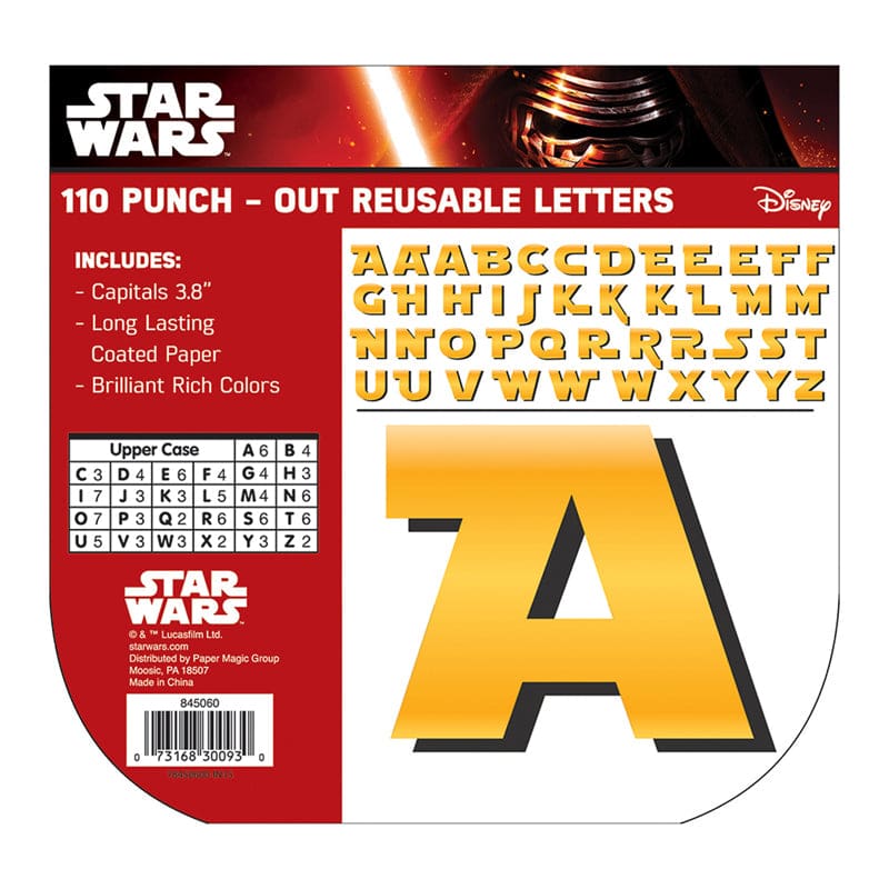 Star Wars Deco Letters (Pack of 6) - Letters - Eureka