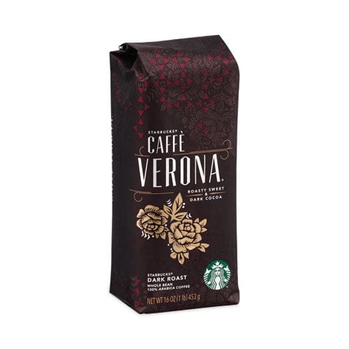 Starbucks Caffe Verona Bold Whole Bean Coffee 1 Lb Bag 6/carton - Food Service - Starbucks®
