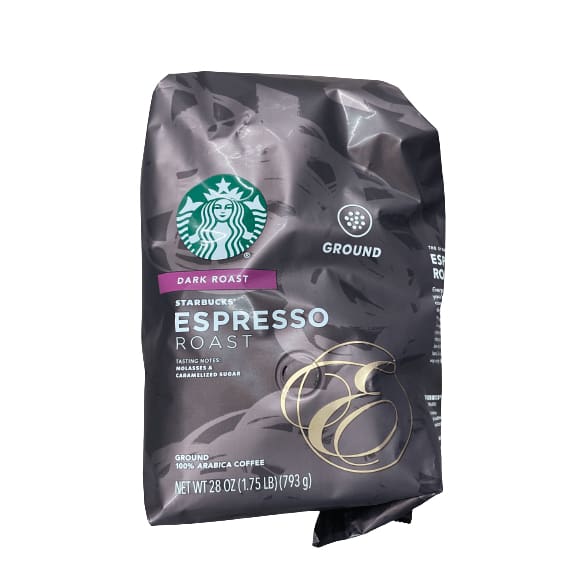 Starbucks Starbucks Espresso Roast, Ground Coffee, Dark Roast, 28 oz