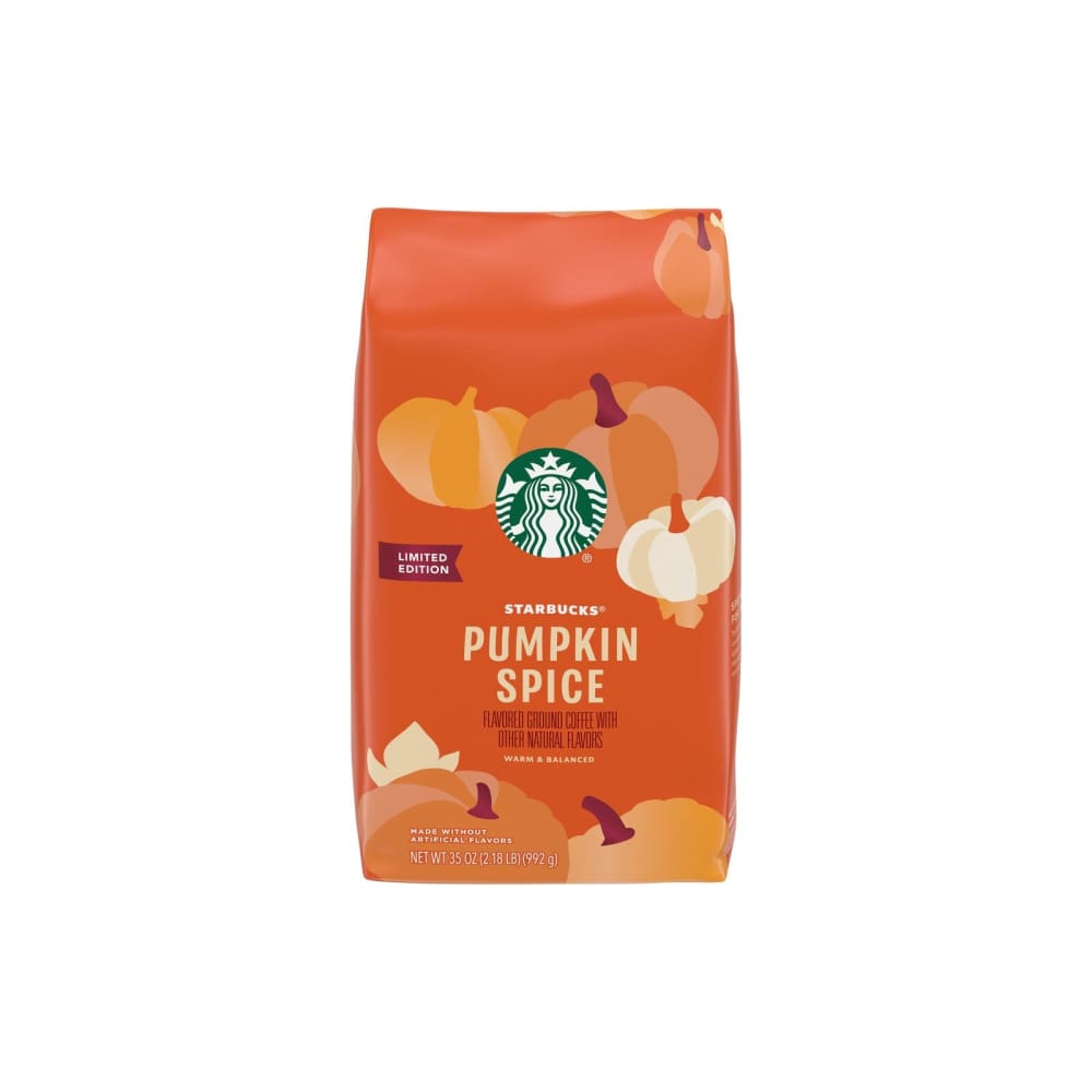 Starbucks Pumpkin Spice Flavored Ground Coffee 1 bag (35 oz.) - Starbucks