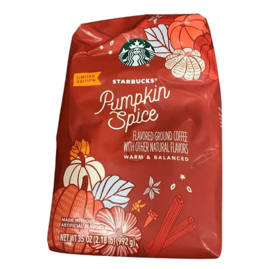 Starbucks Pumpkin Spice Ground Coffee, 35 oz. - ShelHealth.Com