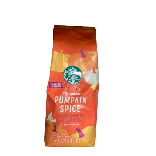 Starbucks Starbucks Pumpkin Spice, Ground Flavored Coffee, 100% Arabica, Naturally Flavored, 17 oz