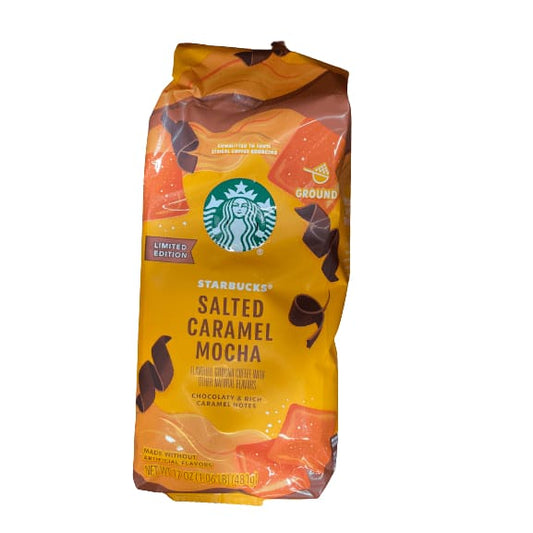Starbucks Starbucks Salted Caramel Mocha, Ground Flavored Coffee, 100% Arabica, Naturally Flavored, 17 oz
