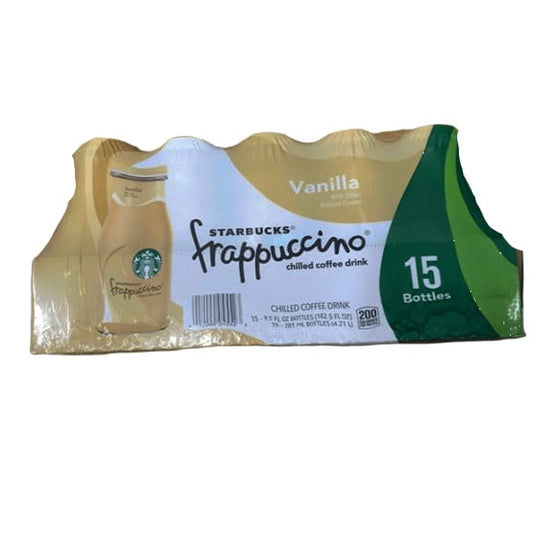 Starbucks Vanilla Frappuccino, 15 ct. - ShelHealth.Com
