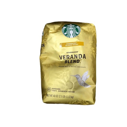 Starbucks Veranda Blend Ground Coffee, 40 oz. - ShelHealth.Com