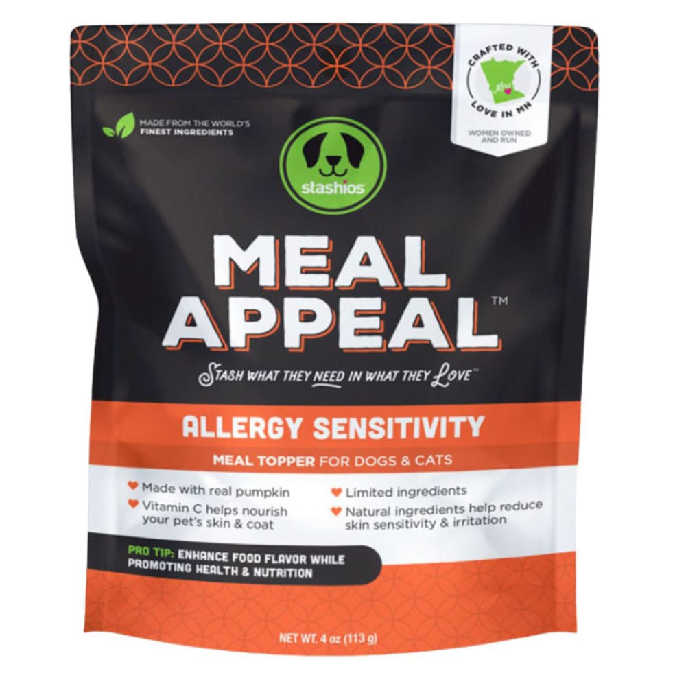 Stashios Meal Appeal Bulk Allergy Sensitivity 4oz. - Pet Supplies - Stashios