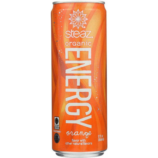 Steaz Steaz Orange Energy Drink, 12 Fl oz
